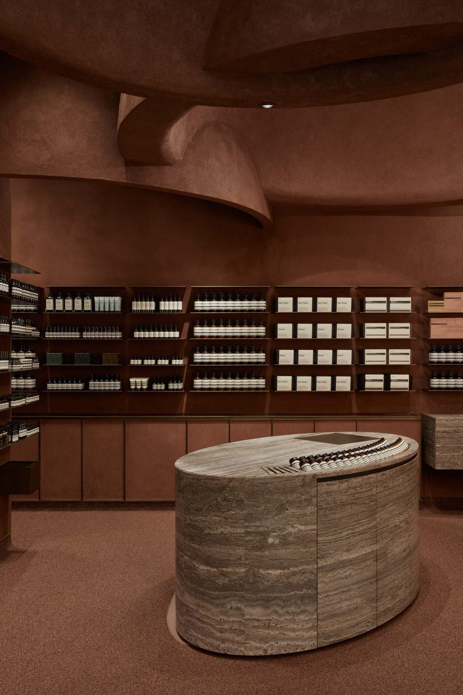 Aesop,Aesop店設計,Aesop店鋪,零售店設計,香水店設計,化妝品店,品牌體驗店,伊索化妝品店