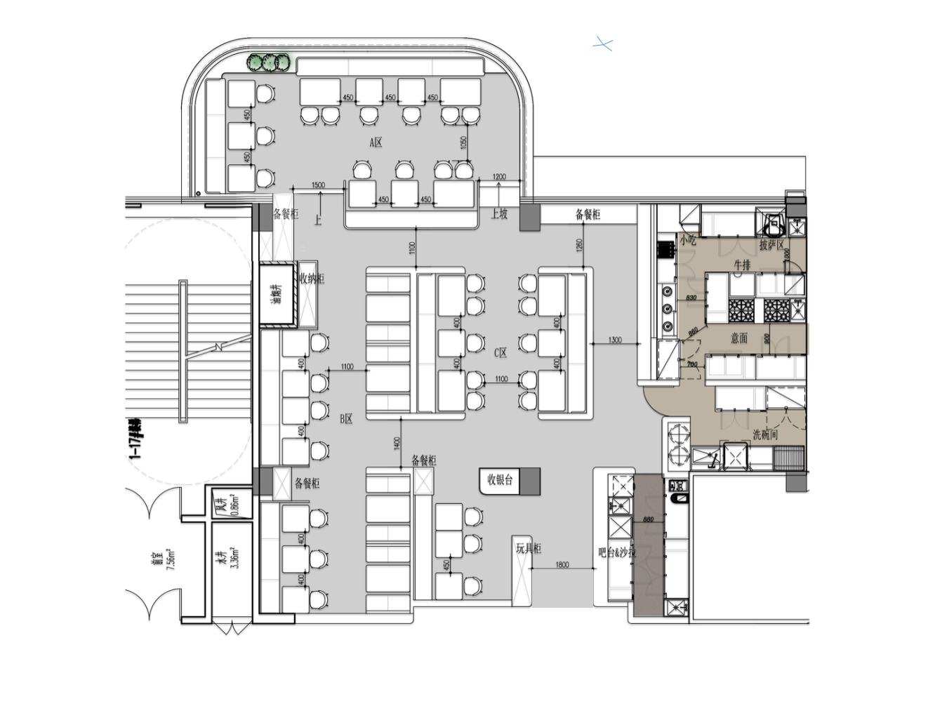 餐廳設計,成都餐廳設計,意大利餐廳設計,西餐廳設計,意大利風格餐廳設計,餐廳設計案例,布拉諾意大利餐廳,萬謙集設計