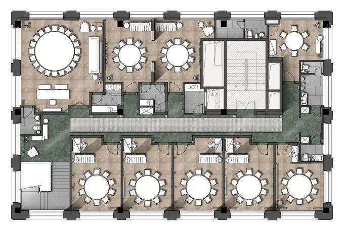 餐廳設計,上海餐廳設計,餐廳設計案例,高檔餐廳設計,海味觀上海老西門旗艦店,海味觀上海老西門店,海味觀,上瑞元築,上瑞元築設計,上瑞元築設計作品