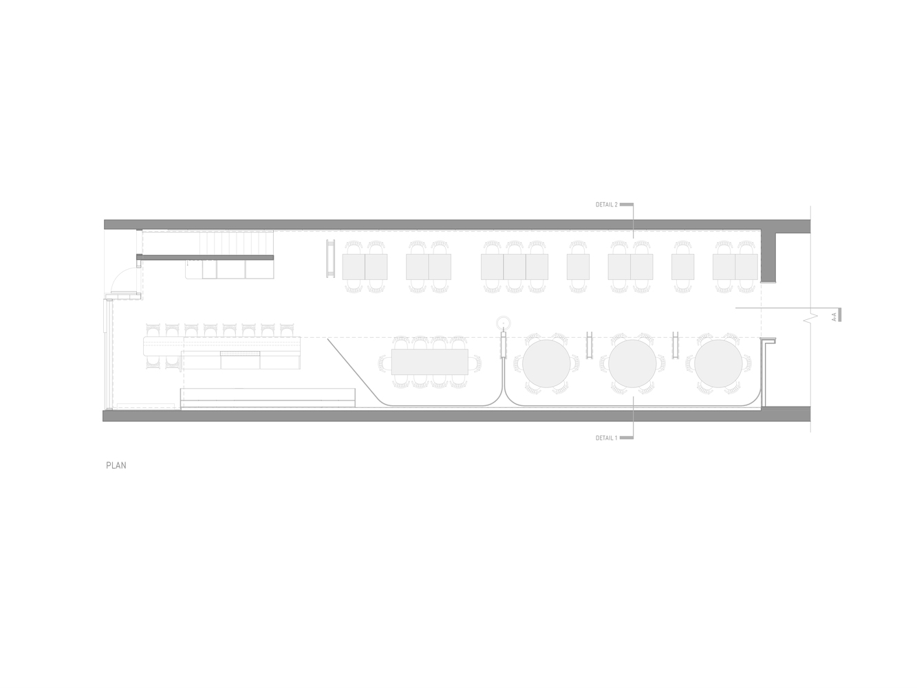 Osteria Giulia 餐廳,創意餐廳,餐廳設計,Guido Costantino,餐廳設計案例,170㎡餐廳,Osteria Giulia Restaurant