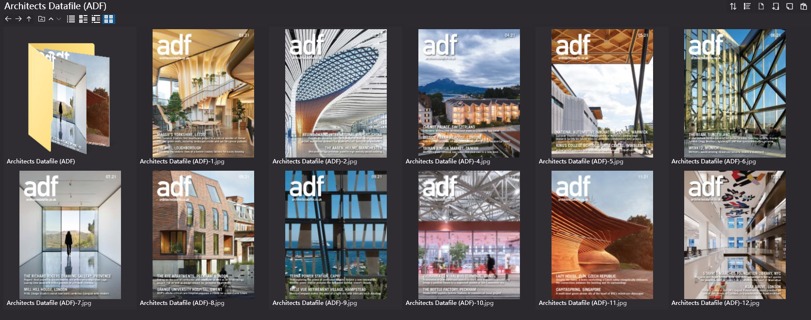 Architects Datafile (ADF),ADF建築雜誌,建築設計電子雜誌,雜誌下載,Architects Datafile,ADF