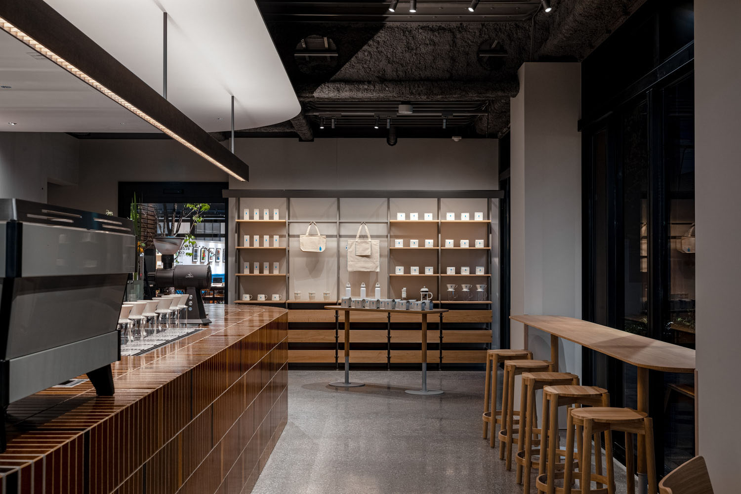 Blue Bottle Coffee,藍瓶咖啡,小藍瓶咖啡店,網紅咖啡店,咖啡店設計案例,216㎡咖啡店設計