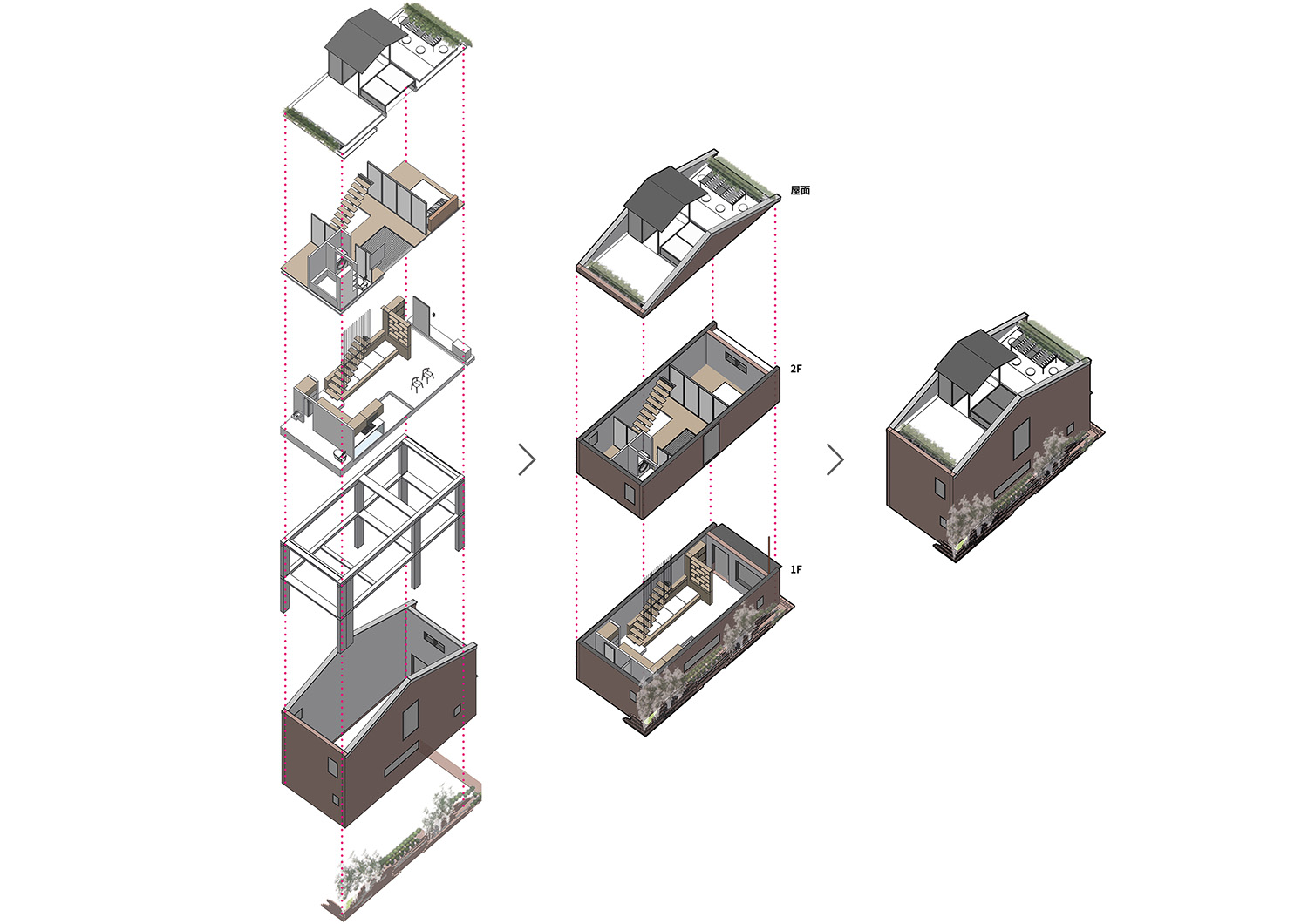 80㎡住宅設計,小戶型設計,家裝設計,廣州小戶型設計,廣州住宅設計,小戶型設計案例,住宅設計案例,本態建築,本態建築設計,本態建築設計公司