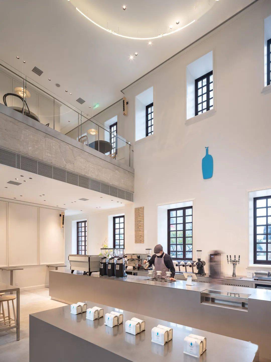 長阪常,Schemata Architects,咖啡廳設計案例,Blue Bottle Coffee,藍瓶咖啡,上海Blue Bottle Coffee,上海藍瓶咖啡店