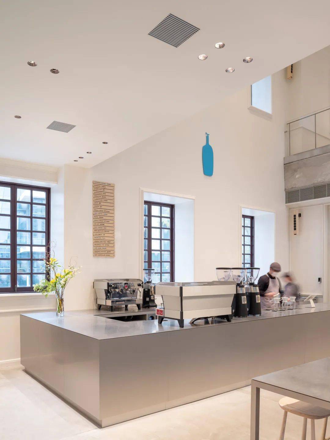 長阪常,Schemata Architects,咖啡廳設計案例,Blue Bottle Coffee,藍瓶咖啡,上海Blue Bottle Coffee,上海藍瓶咖啡店