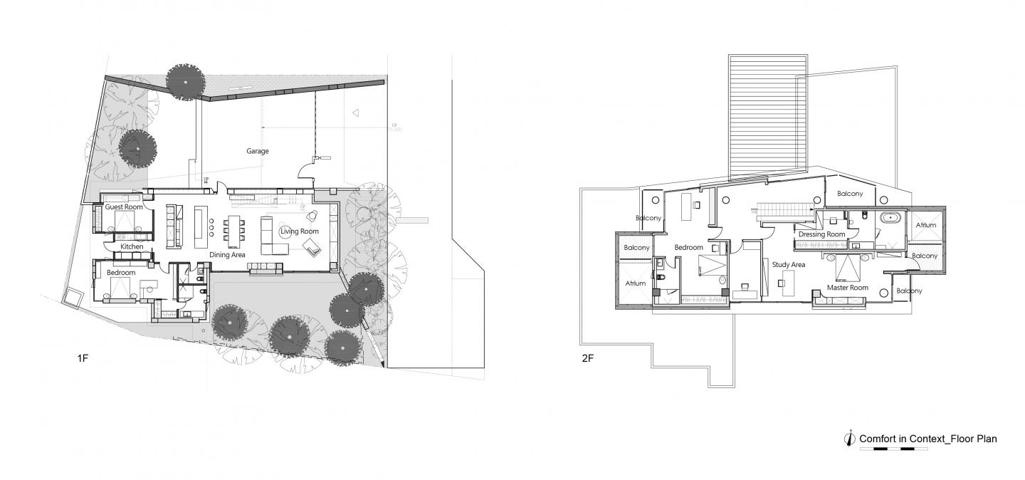 橙田建築/室研所,Chain10,Tens Atelier,高雄燕巢,別墅設計案例,鄉村別墅設計,橙田建築,自建別墅,台灣設計,湖景別墅