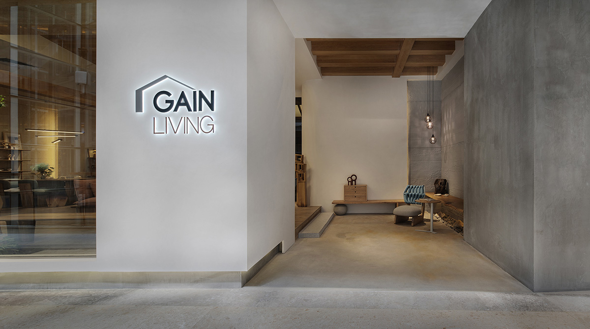 東邦設計,東莞GAINLIVING 家具店,家具店設計案例,家具展廳設計,家具展廳設計案例,展廳設計