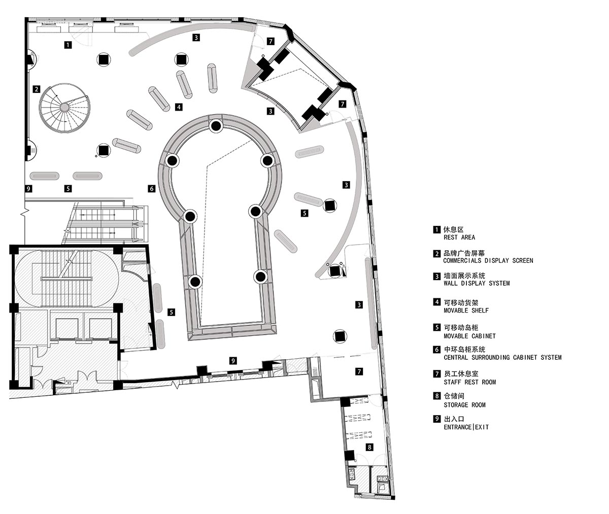 商業空間設計,Haydon黑洞,零售店設計,萬社設計,Various Associates,上海Haydon黑洞,上海南京東路Haydon黑洞,高端美妝零售店,美妝零售店,美妝店設計,上海美妝店,林倩怡,楊東子