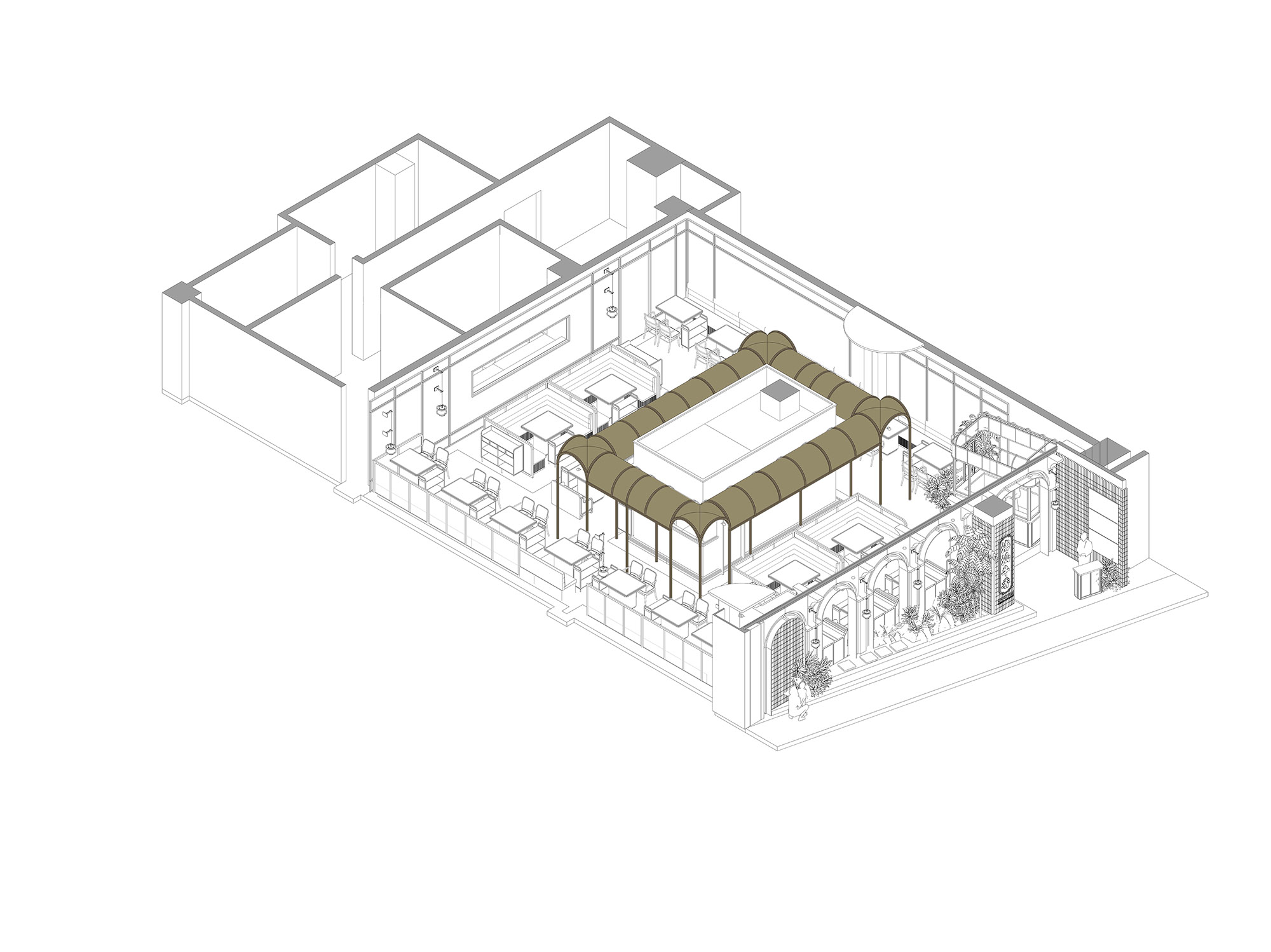 三厘社,triostudio,火鍋店設計,南京火鍋餐廳設計,鮮牛肉火鍋,火鍋店設計案例,南京海汕牛香鮮牛肉火鍋,非森新材