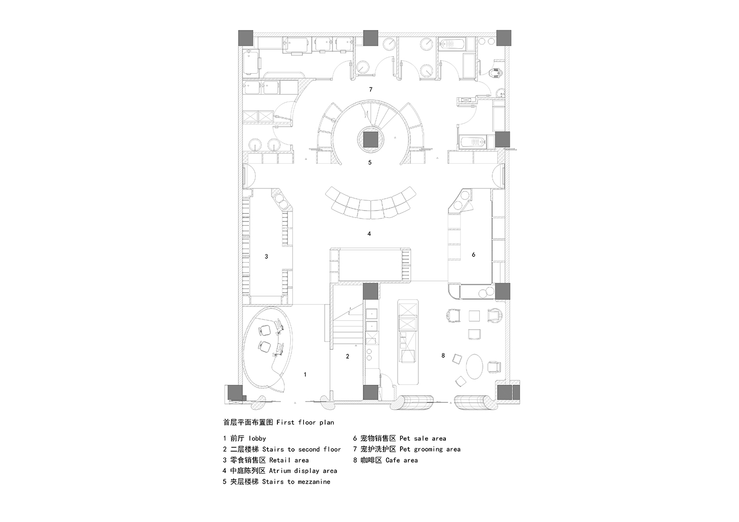 今朝風日好,廣州bibu寵物店,廣州寵物店設計,寵物醫院設計,李俊鵬,寵物店設計案例,今朝風日好設計