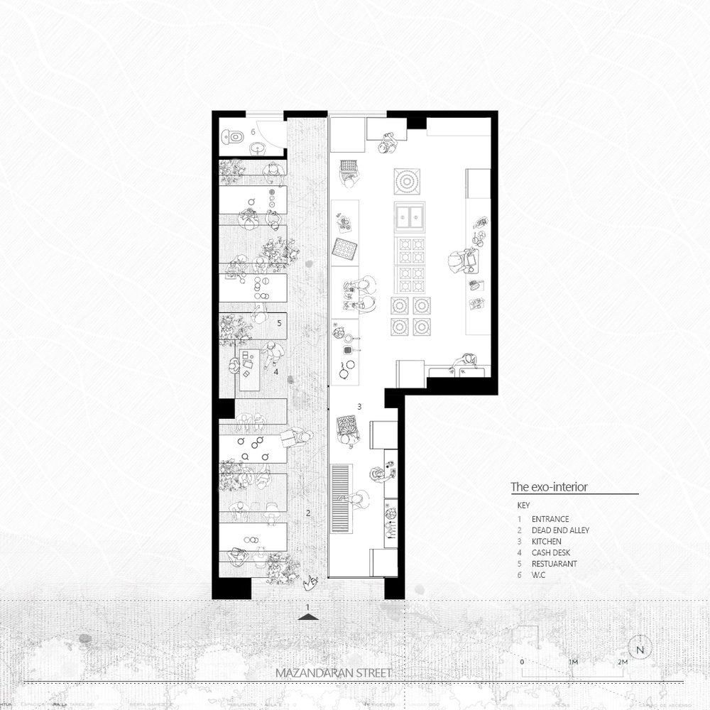 餐廳設計,Paad Architects,伊朗,餐廳設計案例,國外餐廳設計,街邊小店設計,創意餐廳設計案例