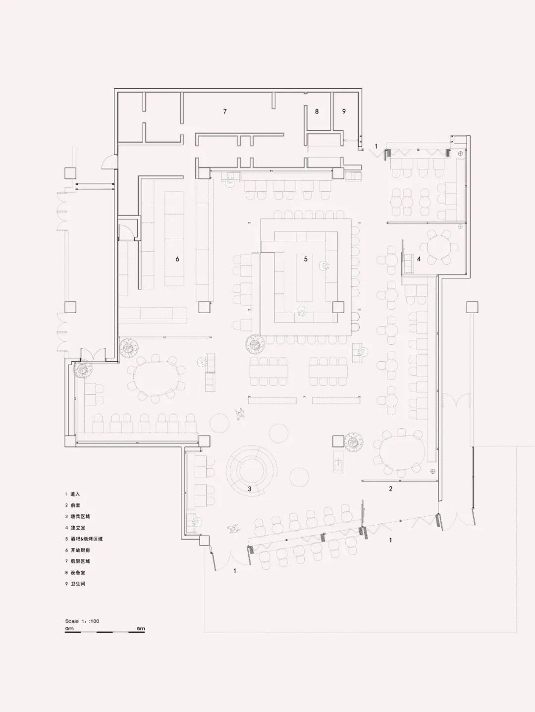 BloomDesign,綻放設計,老鄉雞北京旗艦店,老鄉雞,中式快餐,快餐店設計案例,餐廳設計案例,老鄉雞餐廳,李寶龍,南鴻天,陳小虎