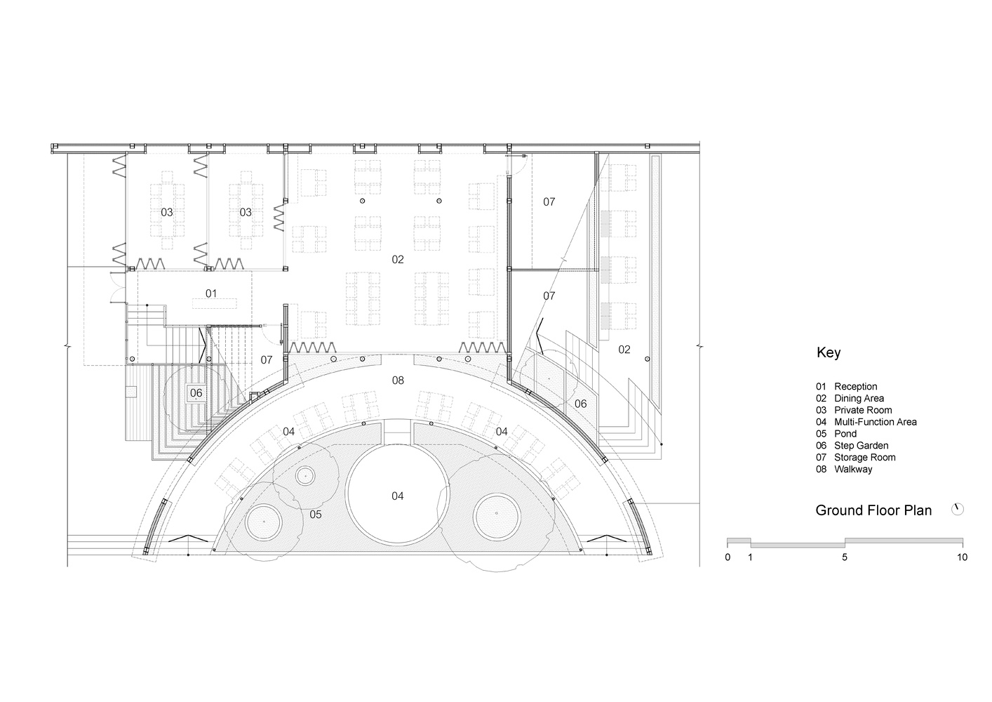 Looklen Architects,餐廳設計,Baan Nhuer Nham Restaurant,泰國,餐廳設計案例,國外餐廳設計,餐廳設計方案,花園餐廳,休閑餐廳