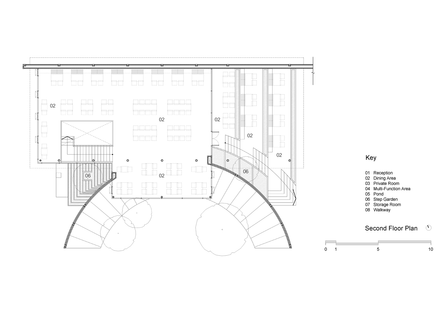 Looklen Architects,餐廳設計,Baan Nhuer Nham Restaurant,泰國,餐廳設計案例,國外餐廳設計,餐廳設計方案,花園餐廳,休閑餐廳