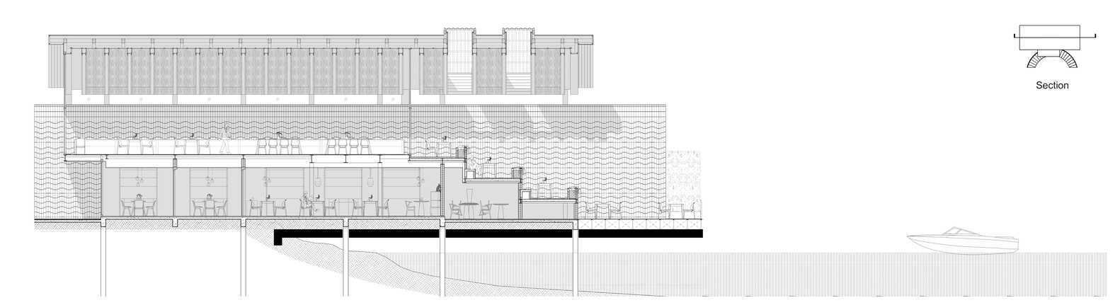 Looklen Architects,餐廳設計,Baan Nhuer Nham Restaurant,泰國,餐廳設計案例,國外餐廳設計,餐廳設計方案,花園餐廳,休閑餐廳