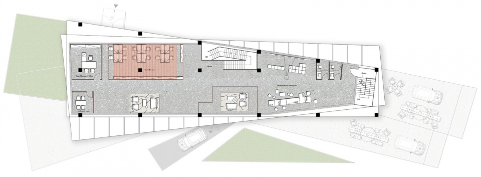 展廳設計,展廳設計案例,汽車展廳設計,成都展廳設計,MINI展廳,成都MINI展廳,成都寶創MINI展廳,MINI展廳綜合體,ARCHIHOPE,朱海博建築事務所,朱海博設計事務所