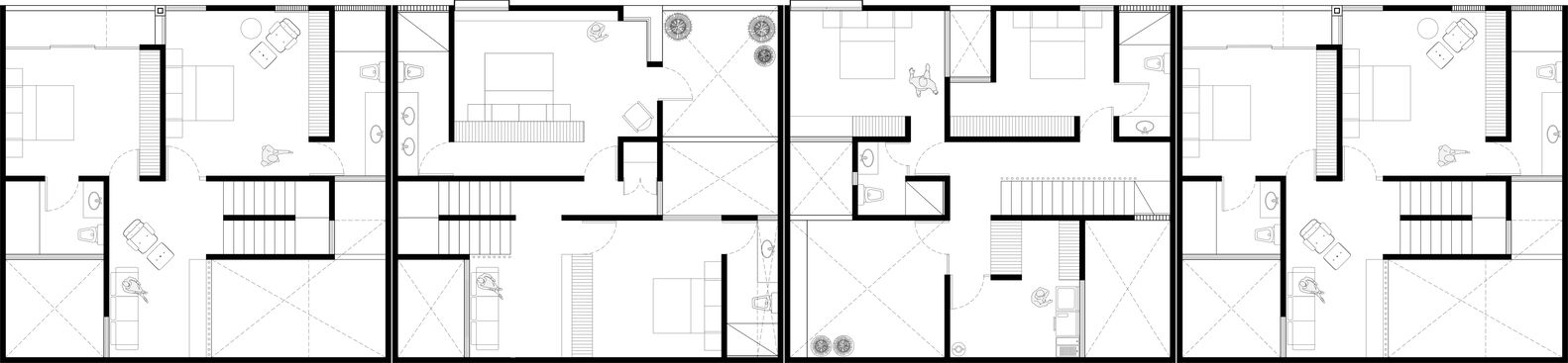 青年公寓設計,Espacio 18 Arquitectura,公寓設計,公寓建築,墨西哥,青年公寓,青年公寓設計案例,1200㎡,詩意般建築美學