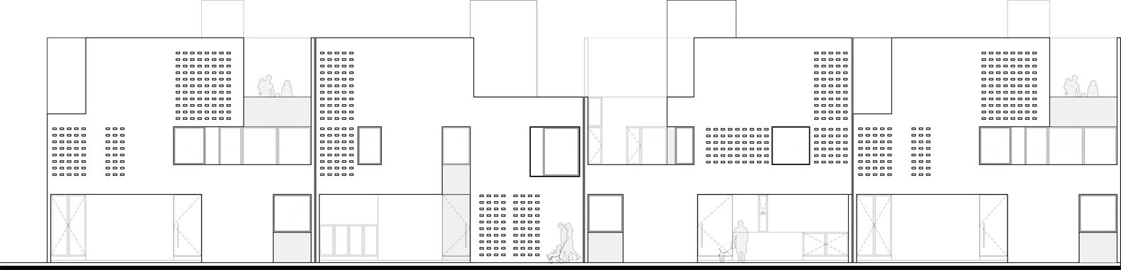 青年公寓設計,Espacio 18 Arquitectura,公寓設計,公寓建築,墨西哥,青年公寓,青年公寓設計案例,1200㎡,詩意般建築美學