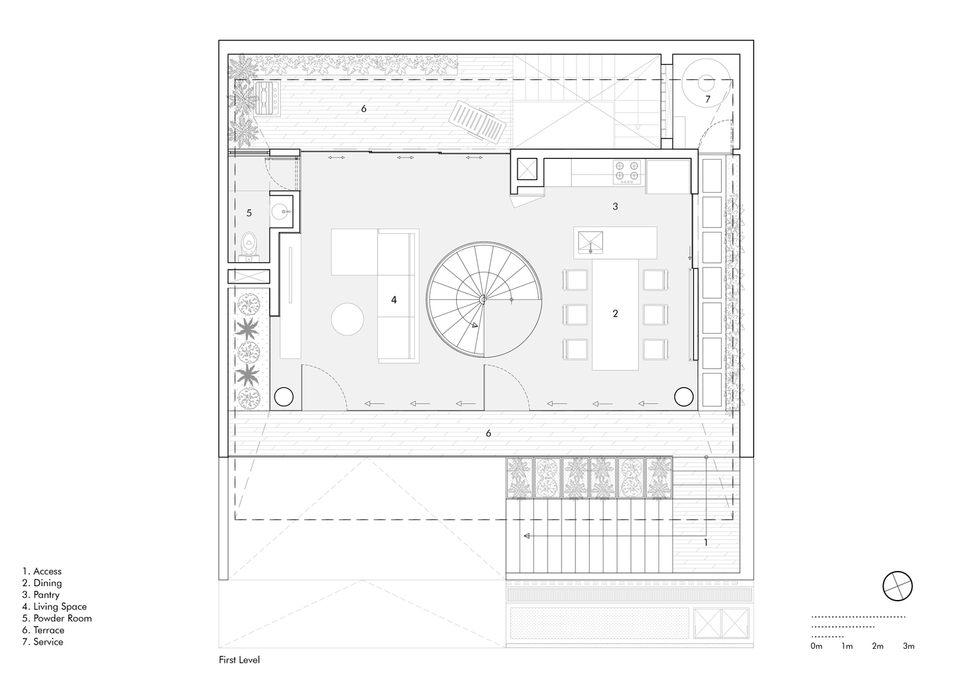 K-Thengono Design Studio,別墅設計,印尼,250㎡,鄉土主義,鄉村別墅設計,別墅設計案例,別墅建築設計