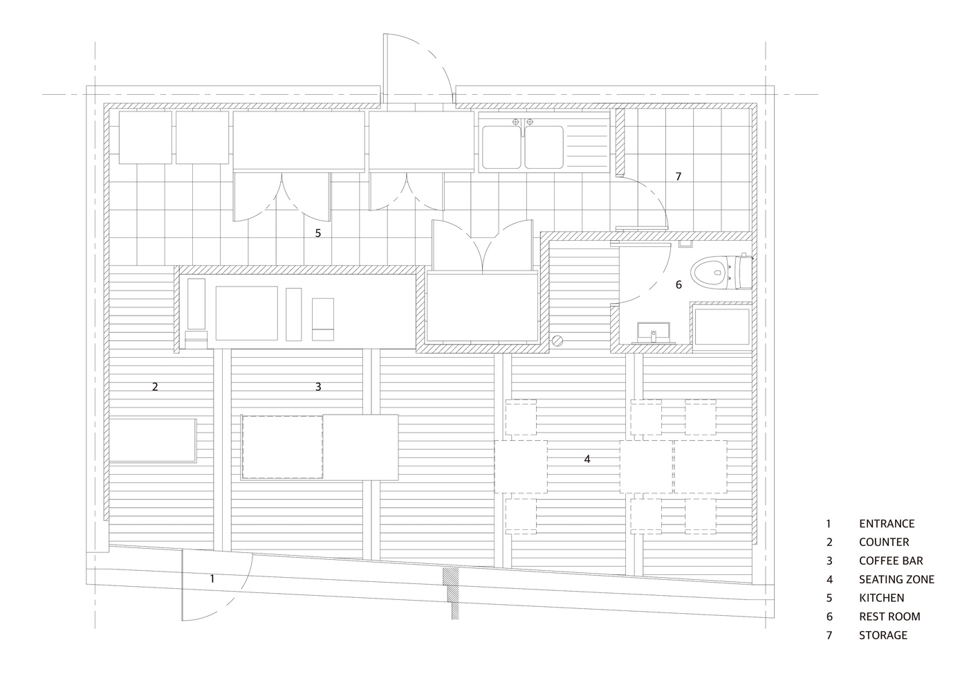 Bricol Lab,咖啡廳設計案例,49㎡,韓國首爾,咖啡廳設計,Hrr Café,咖啡店設計案例,咖啡廳裝修,國外咖啡廳設計