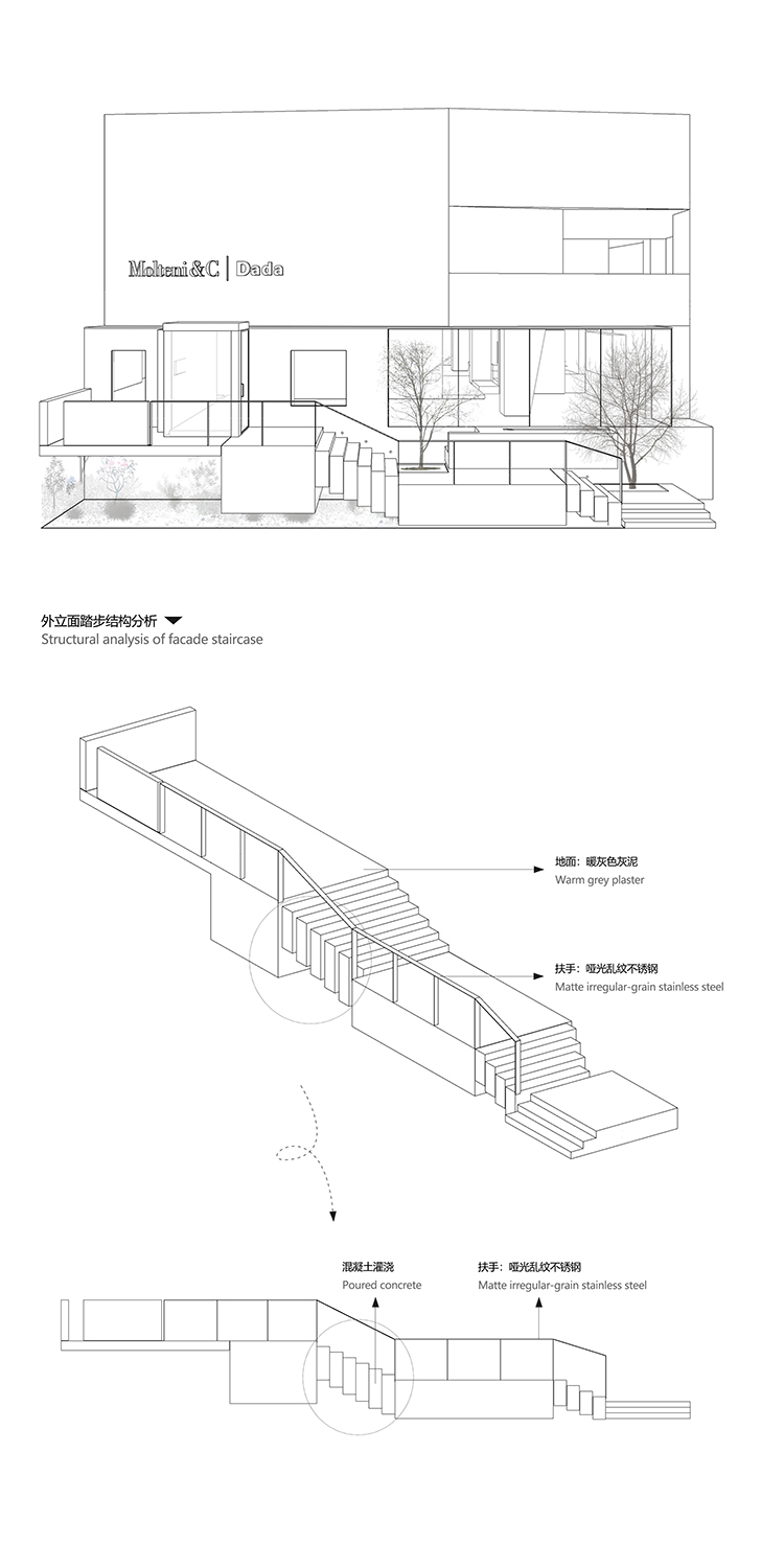 正反設計,正反設計作品,Molteni&C,Molteni&C家具,家具展廳設計,家具展廳設計案例,寧波Molteni&C,OUTIN. DESIGN