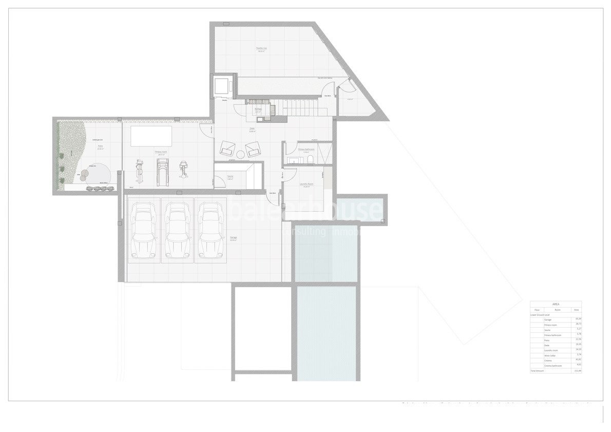 別墅設計,別墅設計案例,Palomino Arquitectos,Alejandro Palomino,極簡風格別墅,別墅泳池設計,西班牙,國外別墅設計案例,680㎡