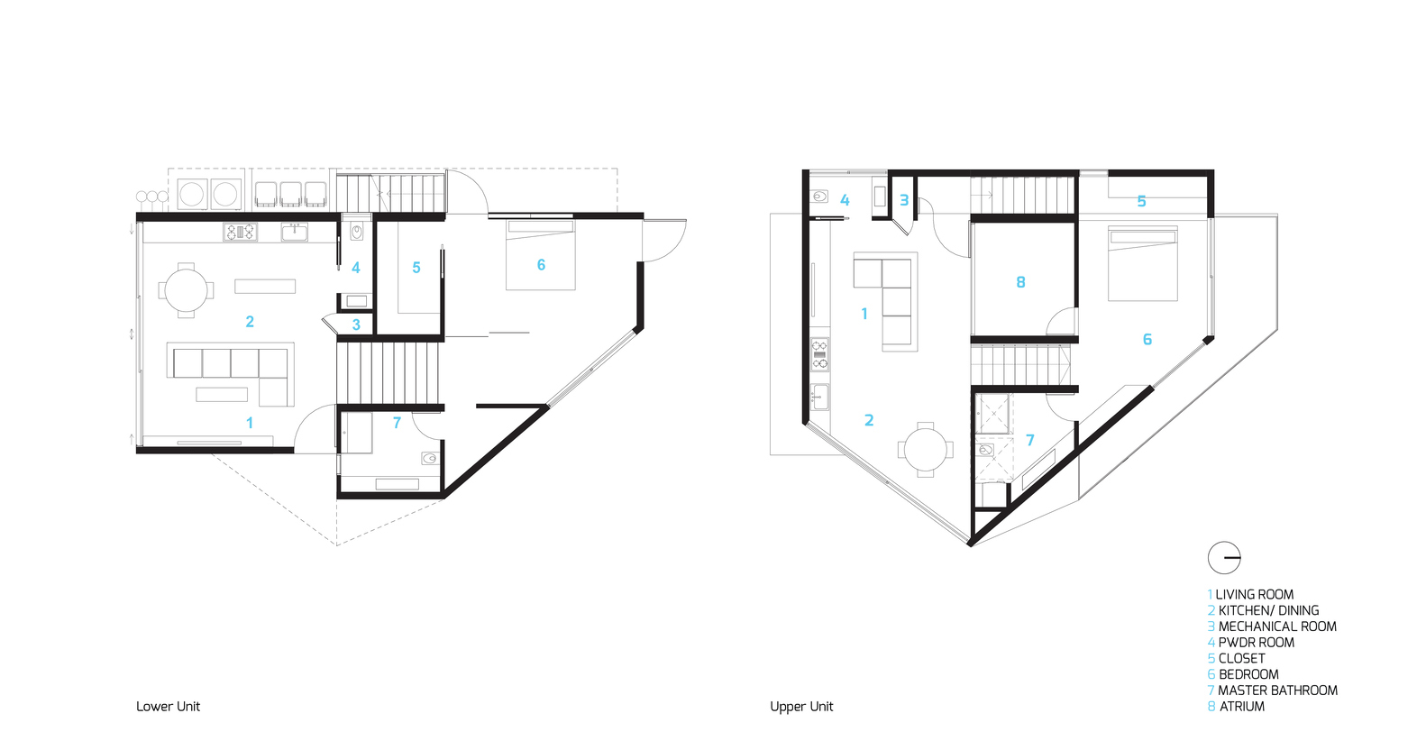 別墅設計,別墅設計案例,Arshia Architects,美國,西好萊塢,175㎡,庭院別墅,國外別墅設計案例,別墅裝修,白色優雅別墅