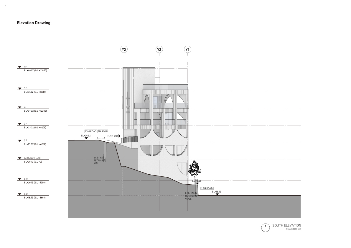 咖啡廳設計,JOHO Architecture,560㎡,釜山,韓國,海邊咖啡廳,咖啡廳設計案例,國外咖啡廳設計方案