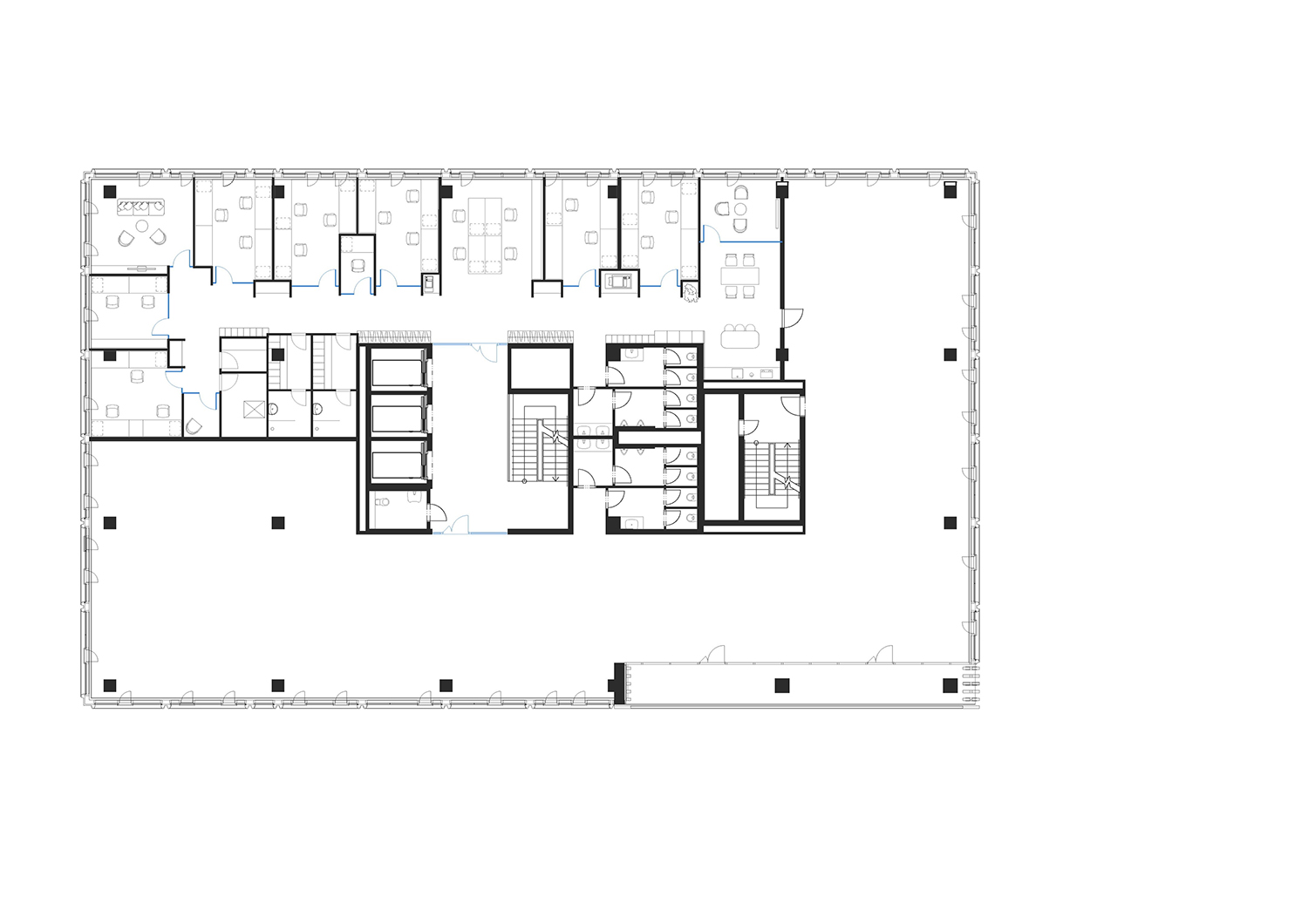 辦公室設計案例,Studio Reaktor,捷克,布拉格,律師事務所,辦公室,國外辦公室設計案例,辦公室裝修,ALLEN & OVERY,律師事務所辦公室設計