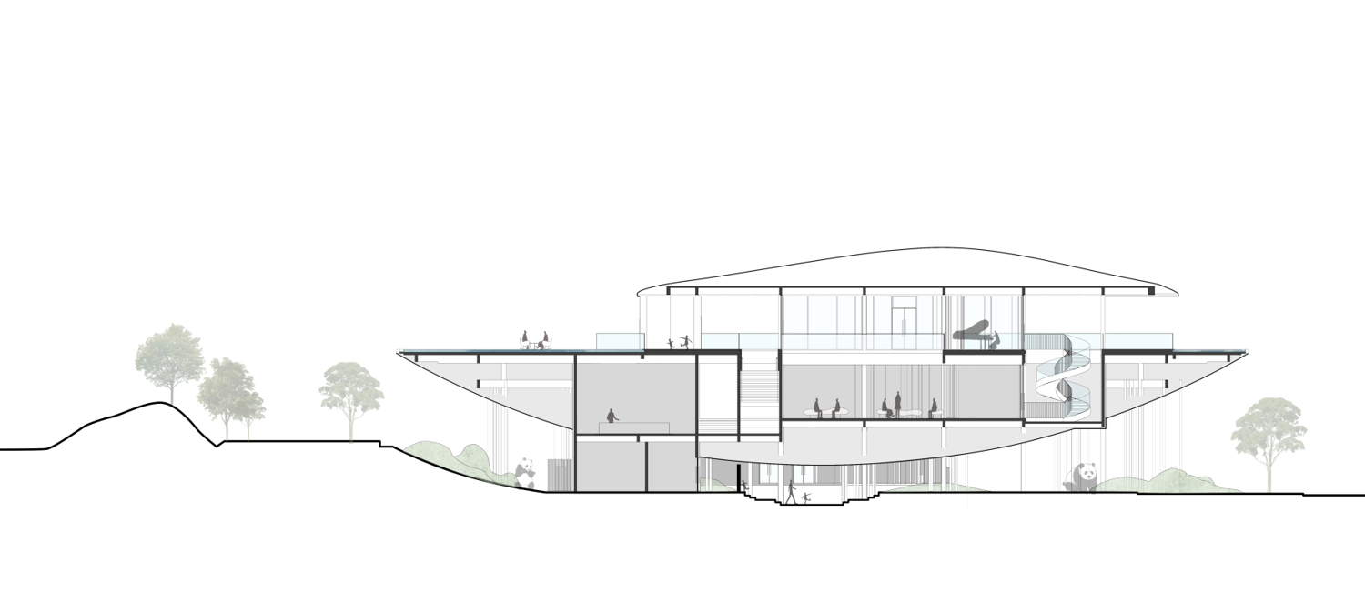 臥雲台,龍門山臥雲台,公共空間設計,景觀設計,建築設計,公園景觀設計,四川建築設計,小隱建築,小隱建築事務所