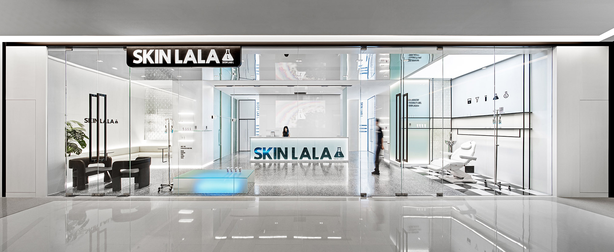 spa,spa店設計,按摩店設計,spa店設計案例,吾覺空間設計,卜天靜,SKINLALA,思膚樂護膚SPA,思膚樂護膚,旗艦店