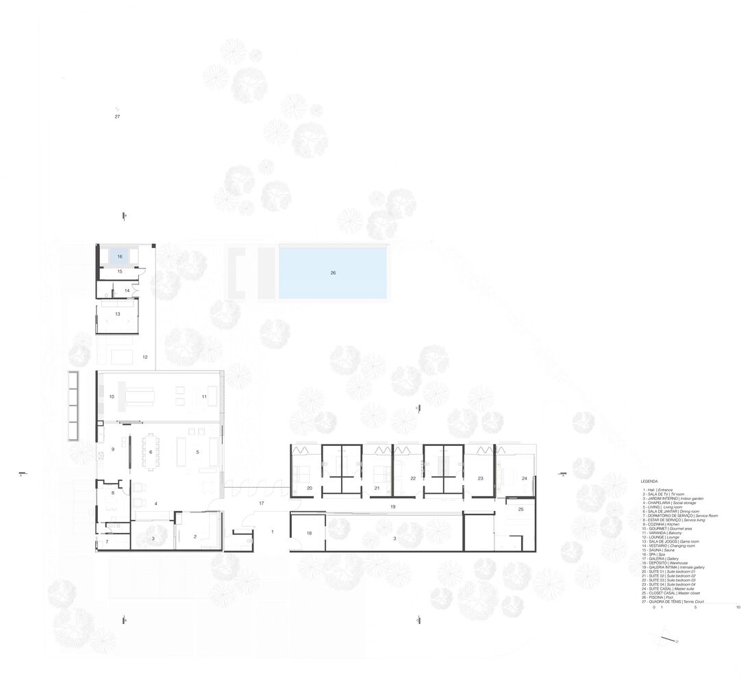 別墅設計,別墅設計案例,Gabriel Garbin Arquitetura,巴西,國外別墅設計案例,別墅裝修,景觀別墅,光影,865㎡