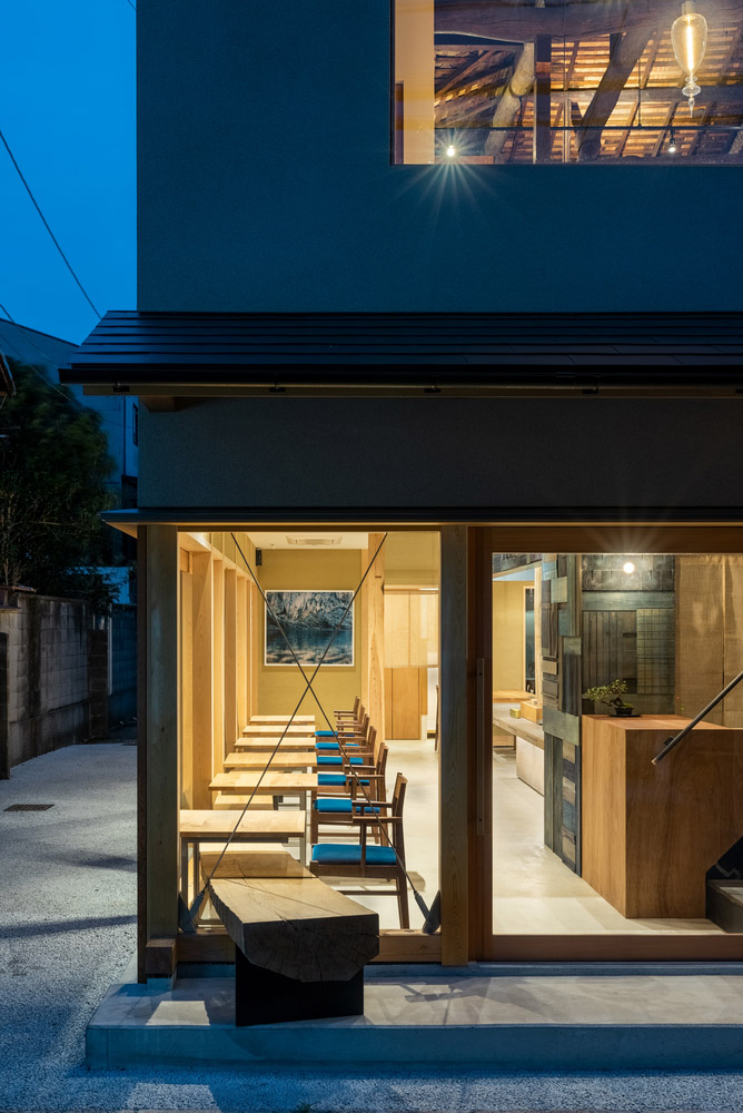 Kazuteru Matsumura Architects,日本京都,咖啡廳設計,咖啡店設計案例,國外咖啡廳設計,咖啡廳設計方案,105㎡,咖啡廳平麵圖,Wand Café