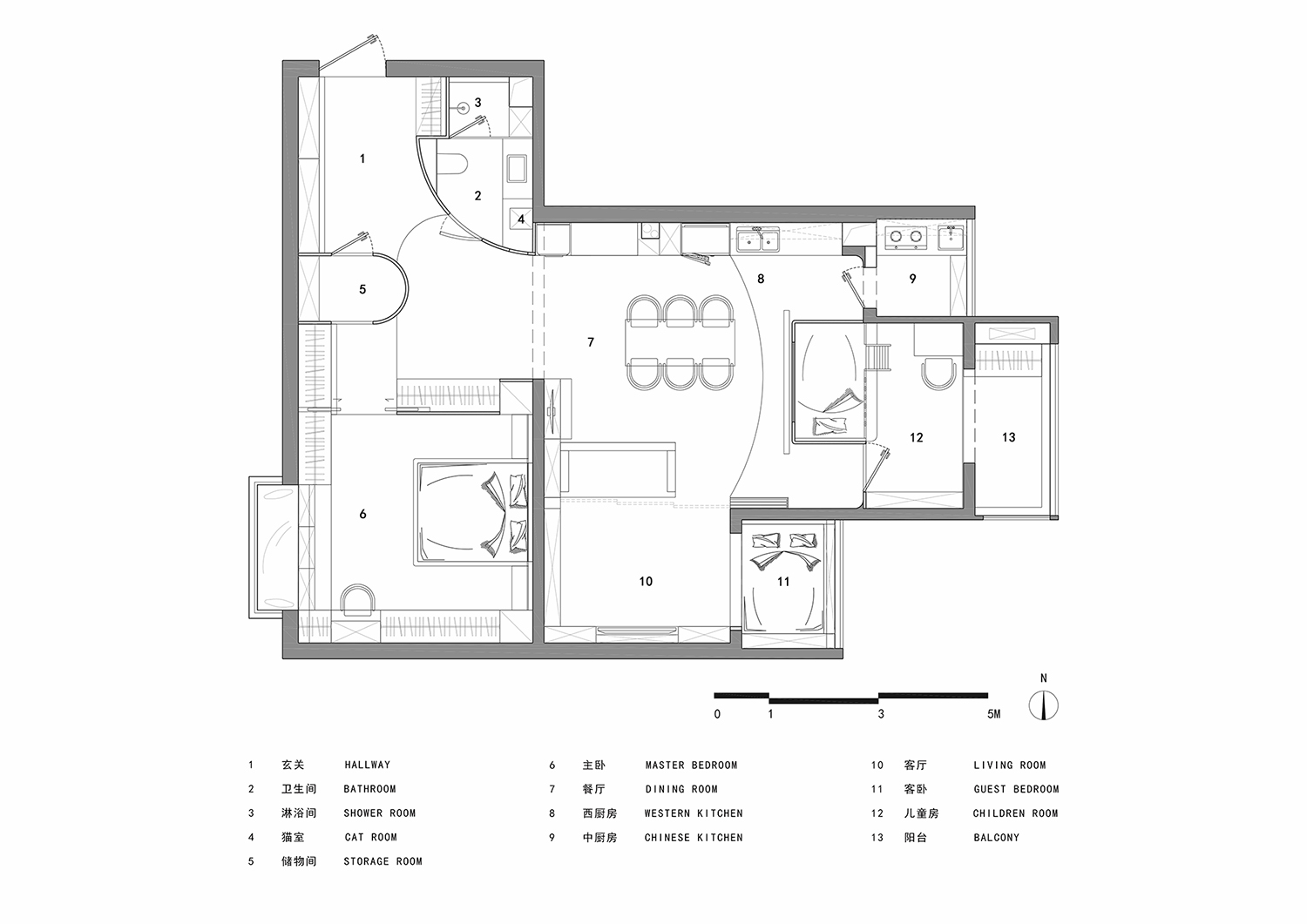 133㎡住宅設計,133㎡,住宅設計,家裝設計,北京,北京住宅設計,現代風格住宅設計,北京家裝設計,住宅設計案例,戲構建築,戲構建築設計,戲構建築設計公司,戲構建築設計工作室