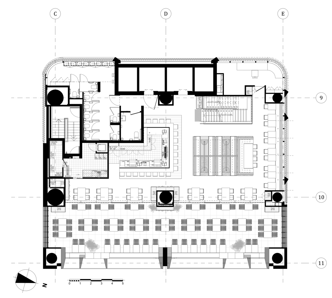 Russell & George,墨爾本,餐廳設計,居酒屋設計案例,國外酒吧設計,烤物餐廳,685㎡,居酒屋設計,日式烤物餐廳