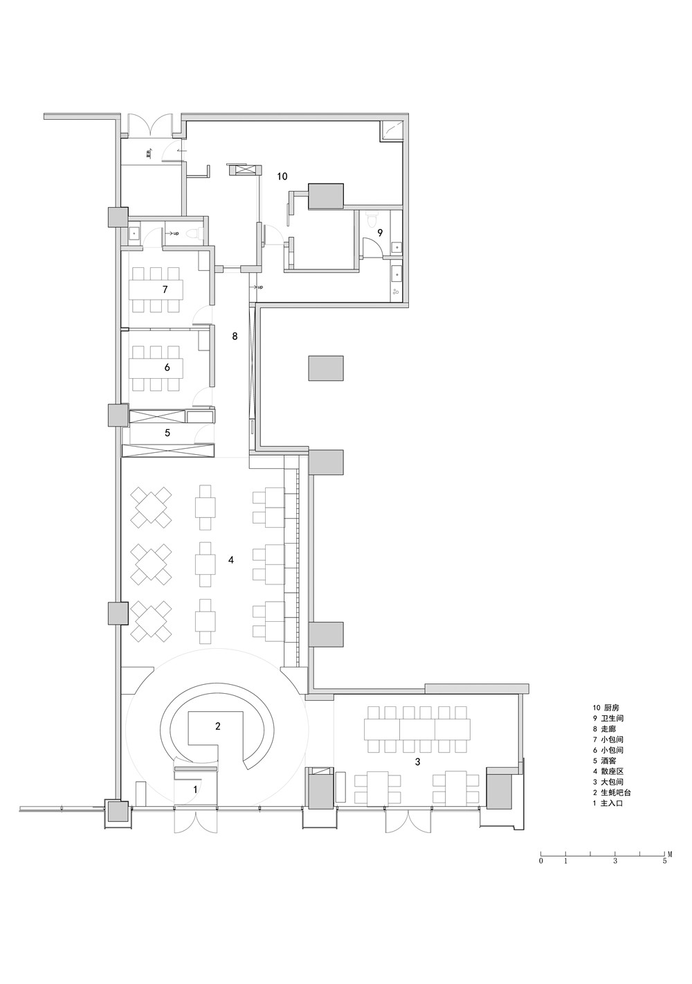 餐廳設計,餐廳設計案例,餐廳設計方案,休閑餐廳設計,西餐廳設計,主題餐廳設計,北京餐廳,北京,Oyster talks,北京 Oyster talks,四度蠔西餐廳,Oyster talks 四度蠔西餐廳,出口勉,岡本慶三,odd設計作品,odd設計事務所,odd