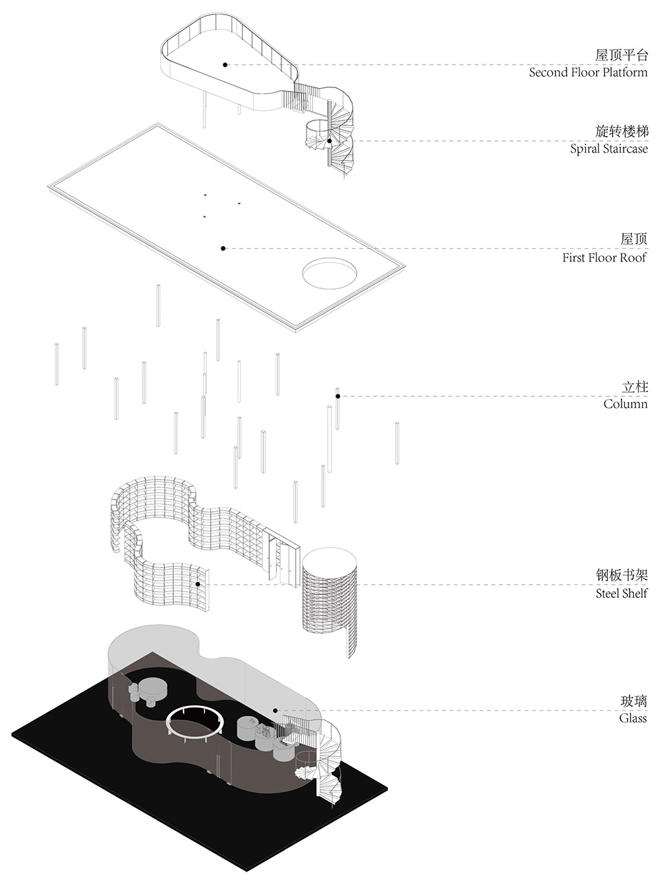 公共空間設計,公園建築設計,公園書房設計,坪山中心公園大草坪城市書房,坪山城市書房,中心公園城市書房,0321studio,厘米製造,厘米製造南頭古城工作室,厘米製造工作室