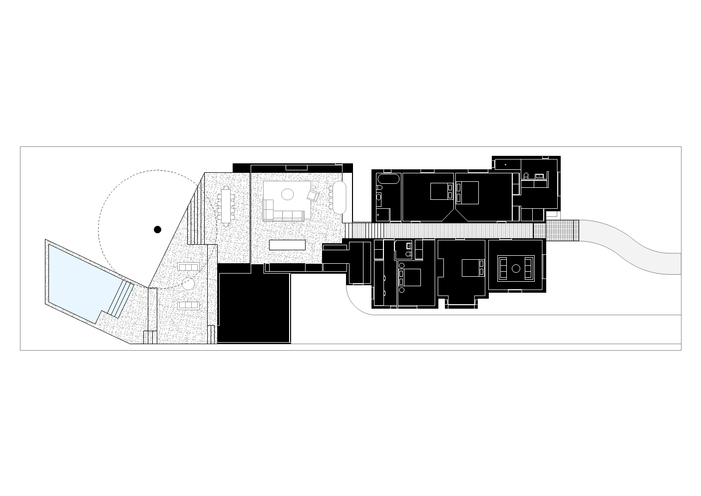 別墅設計,別墅設計案例,Benn & Penna Architecture,澳大利亞,國外別墅設計案例,別墅裝修,住宅設計,極簡風格別墅,酷黑,極簡美學,極簡主義,310㎡,庭院景觀別墅