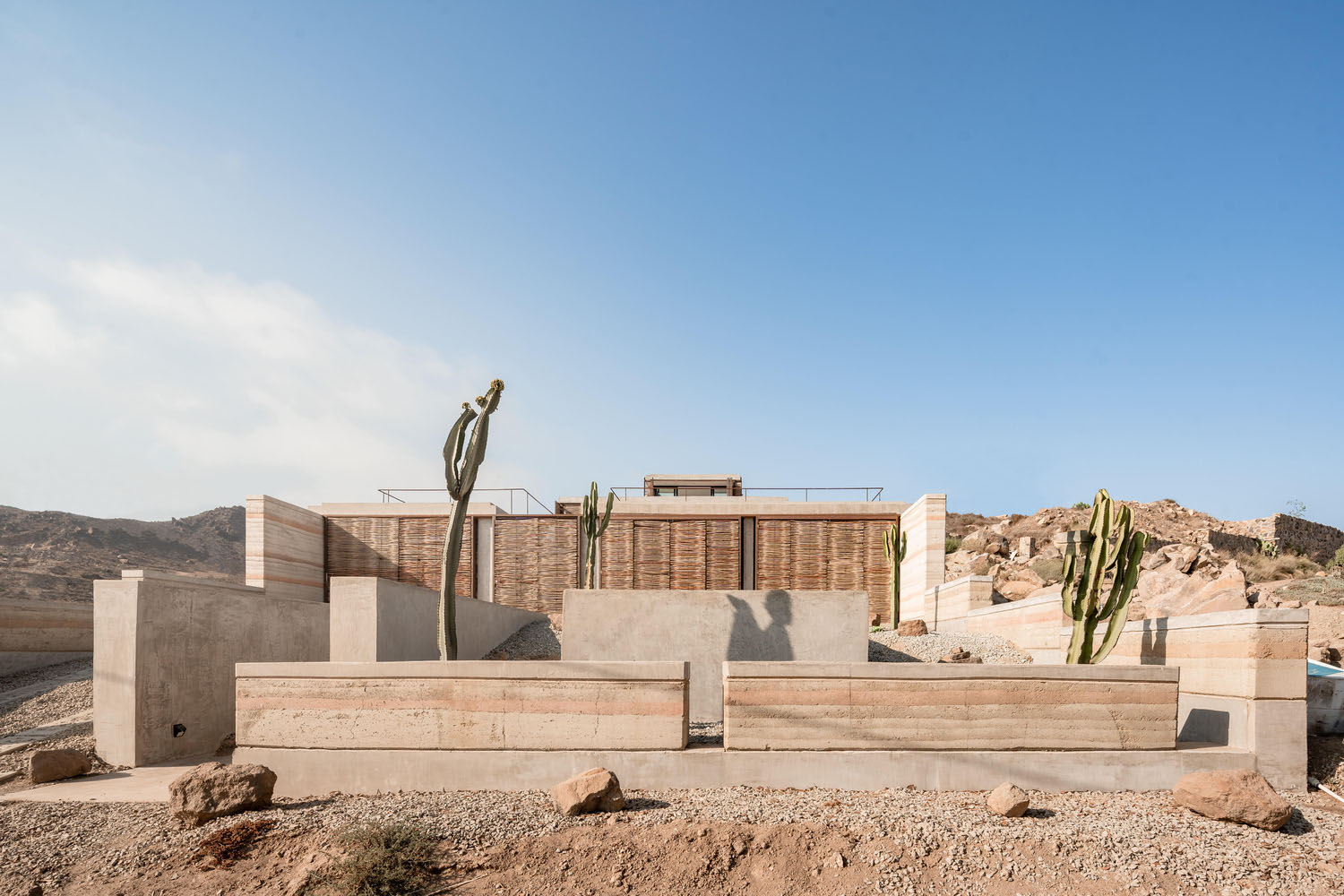 住宅建築設計,住宅設計案例,Arquitectura nativa,景觀住宅,墨西哥,國外住宅設計案例,310㎡,夯土牆