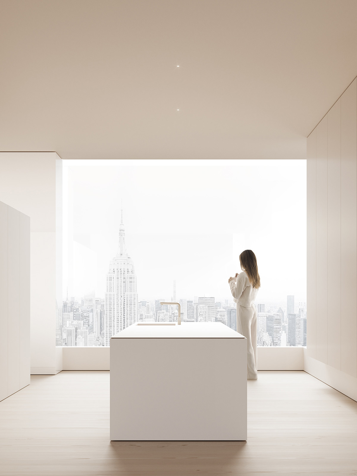 複式公寓,住宅設計案例,頂層公寓設計,極簡風格,Fran Silvestre Arquitectos,極簡主義