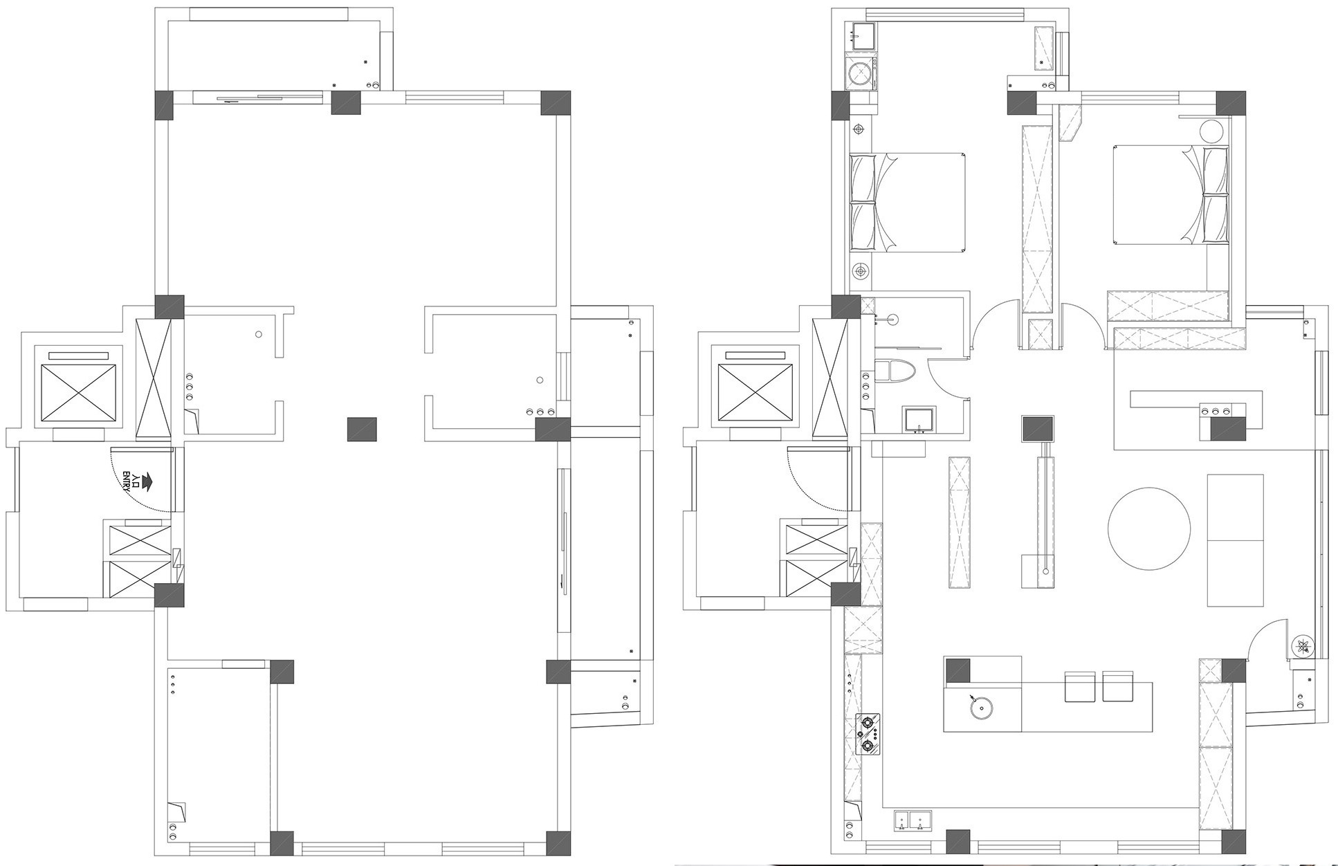 120㎡住宅設計,120㎡,住宅設計案例,家裝設計,湖州父母之宅,住宅設計,複古風住宅設計,湖州住宅設計,湖州,費弗空間設計,費弗空間