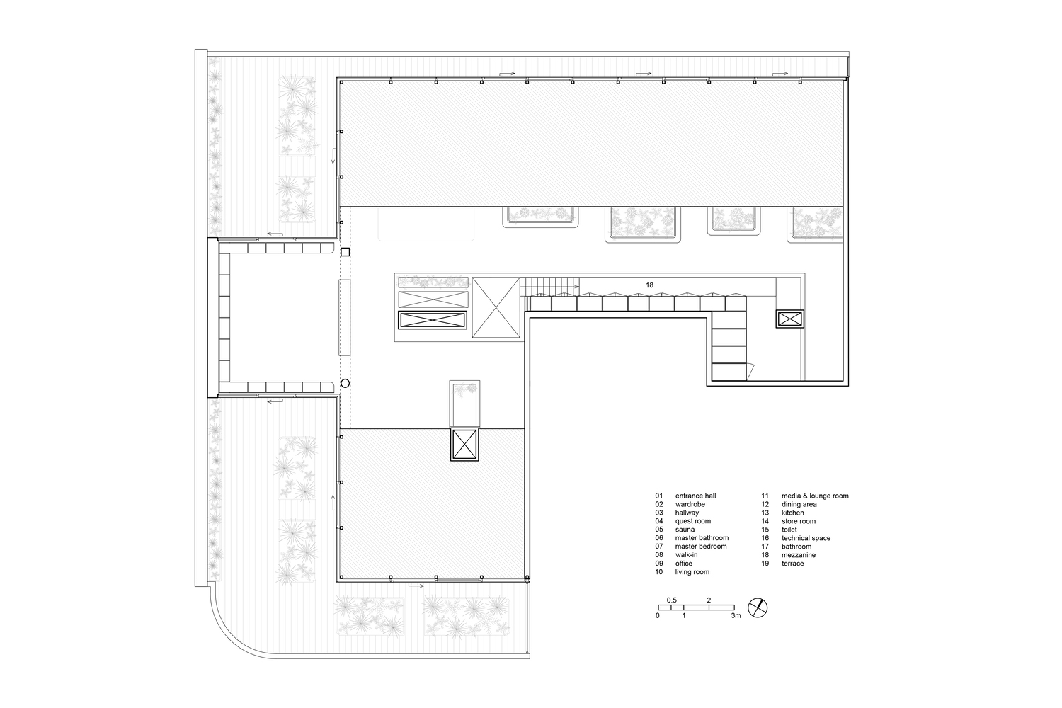 閣樓,住宅設計案例,頂層閣樓設計,320㎡,原木色,Bureau Fraai,荷蘭