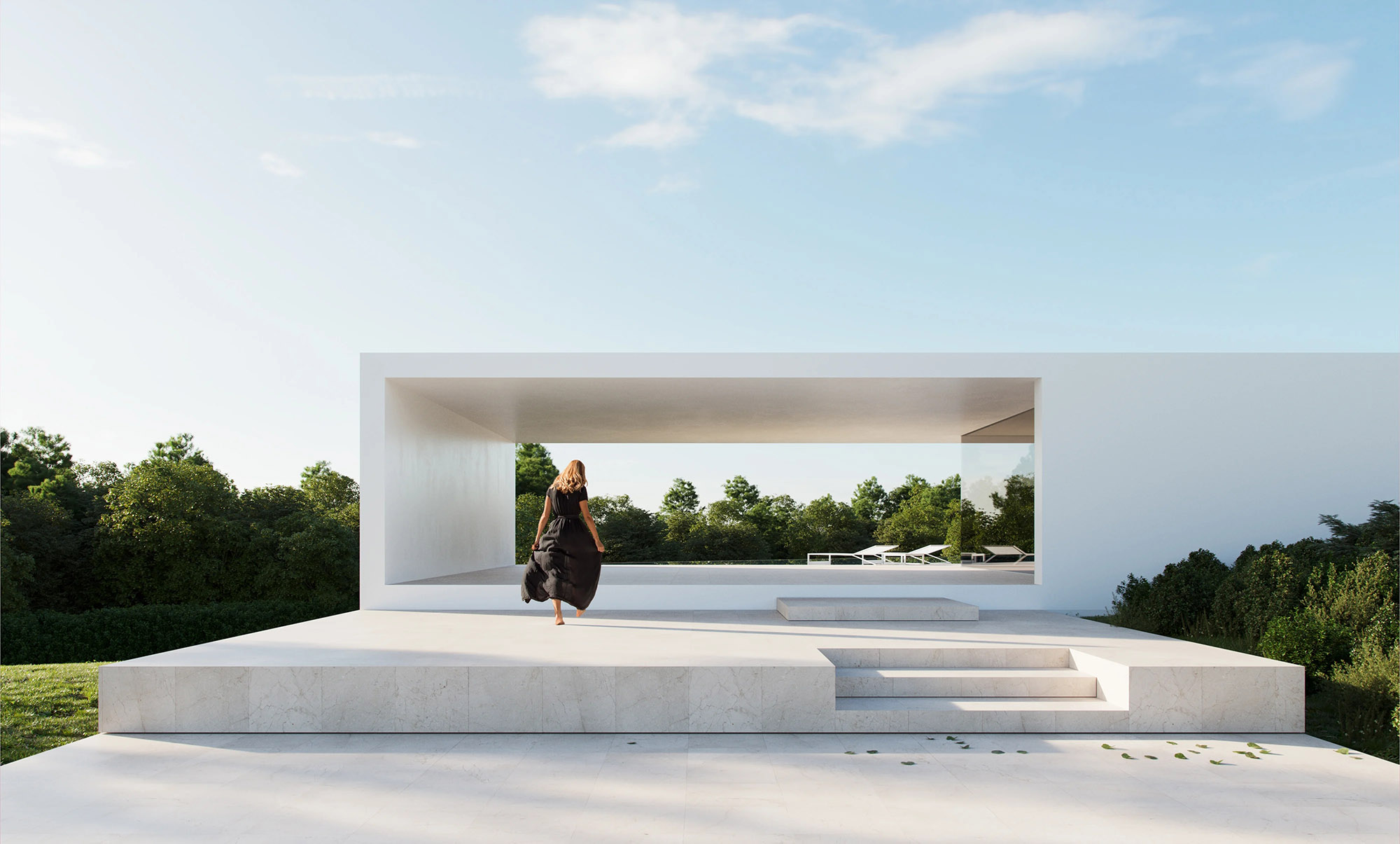 別墅設計,別墅設計案例,Fran Silvestre Arquitectos,西班牙,別墅設計方案,別墅裝修,極簡主義,山景別墅