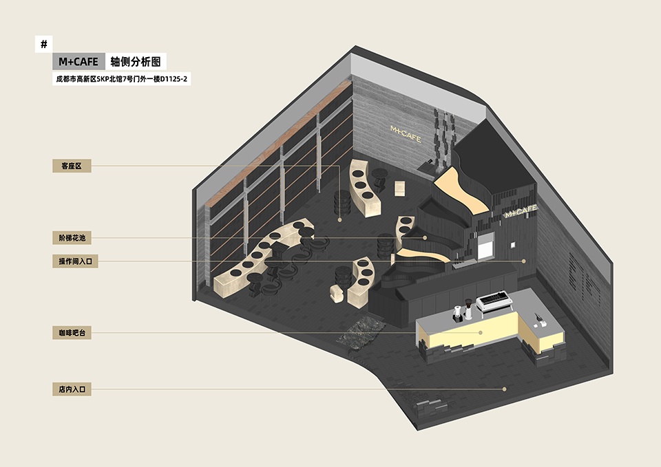 咖啡廳設計,咖啡廳裝修,咖啡廳設計方案,咖啡廳設計案例,成都,M+CAFE,成都咖啡廳,或者設計