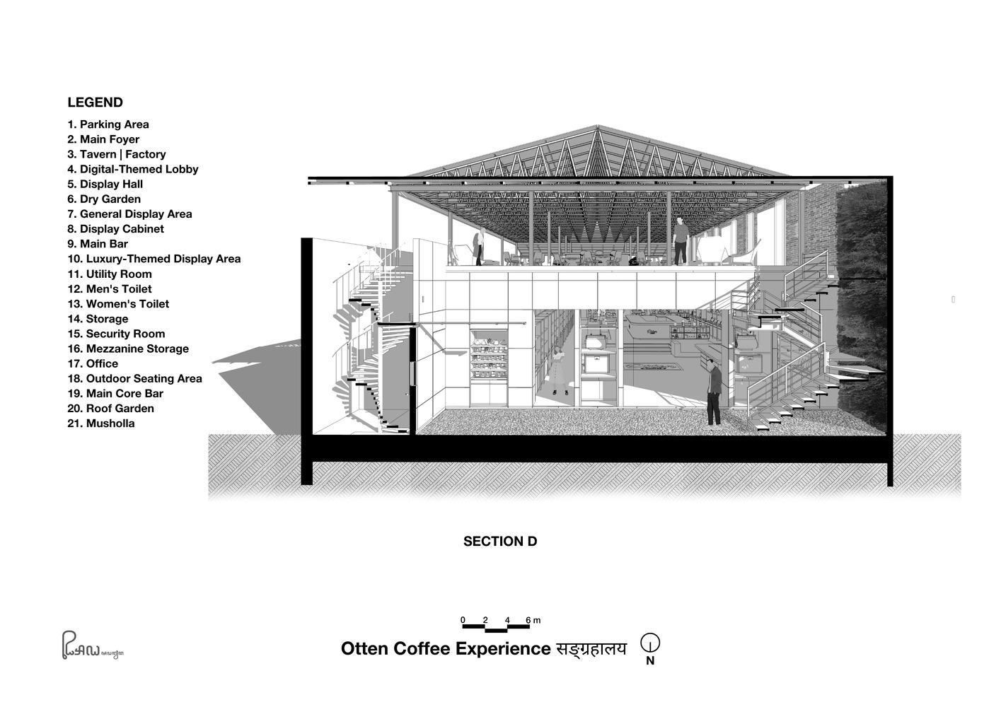 Realrich Architecture,萬隆,咖啡廳設計案例,咖啡廳裝修,Otten Coffee Experience,印尼,770㎡