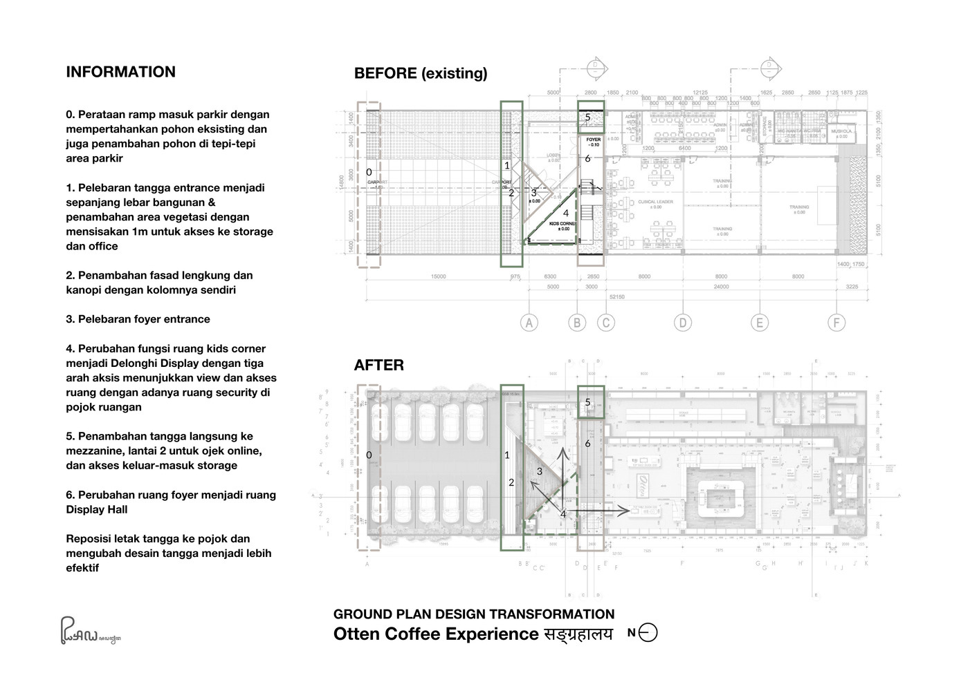 Realrich Architecture,萬隆,咖啡廳設計案例,咖啡廳裝修,Otten Coffee Experience,印尼,770㎡