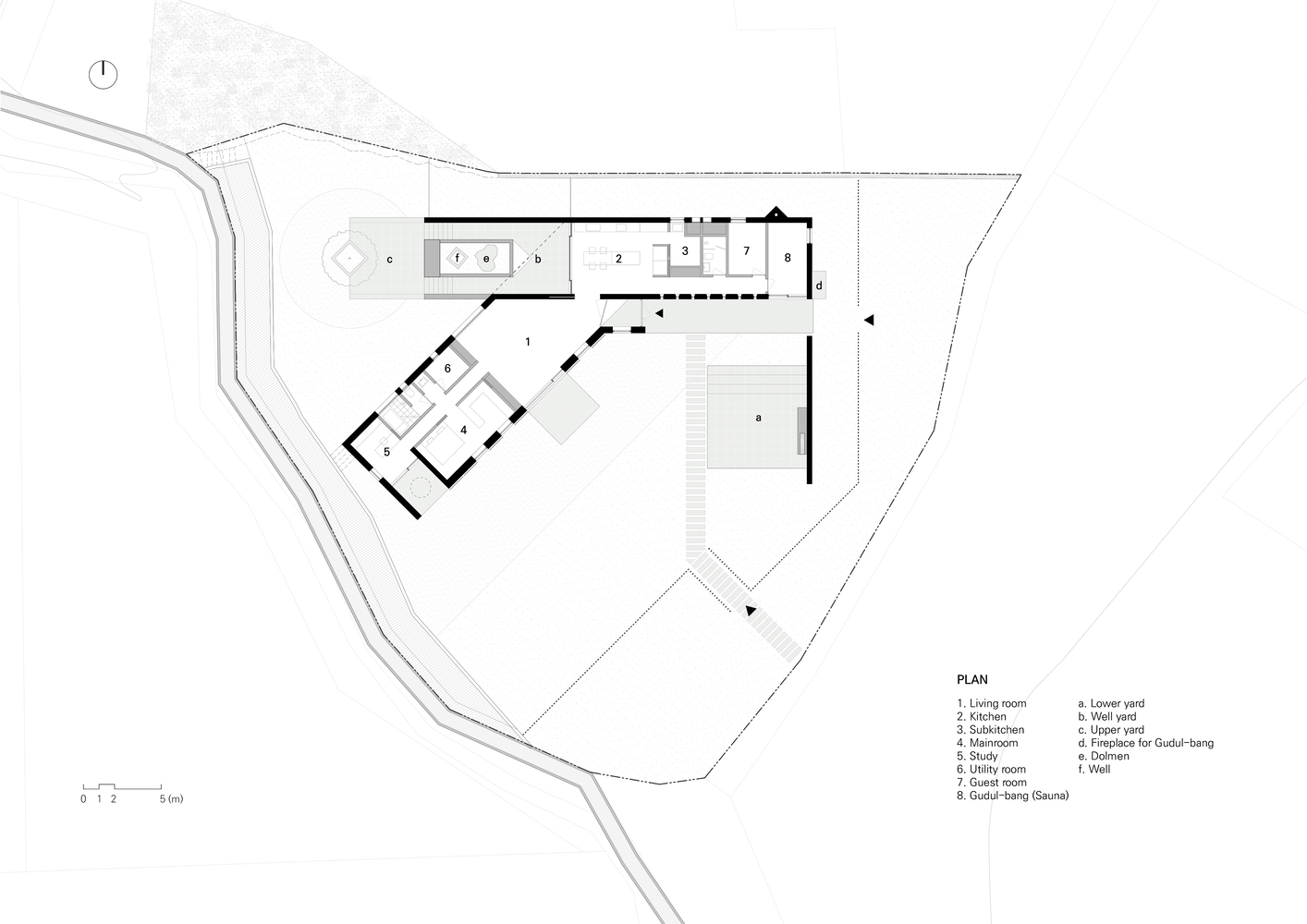 TURTLE Architects,韓國,住宅設計,200㎡,國外住宅設計案例,極簡風格,鄉村住宅,獨棟住宅