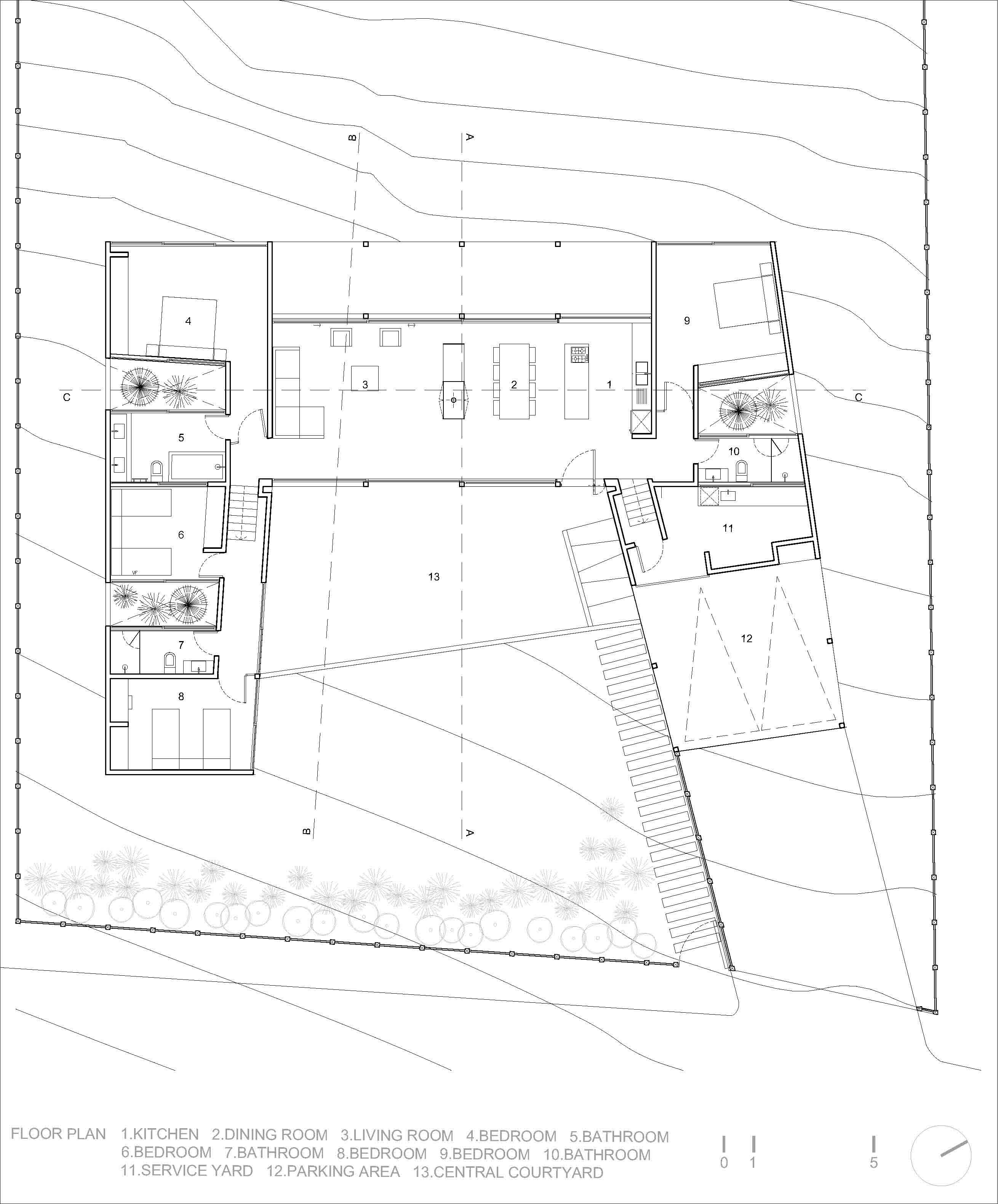 別墅設計,別墅設計案例,ERRE Arquitectos,智利,國外別墅設計案例,別墅裝修,海景別墅,極簡風格,平層別墅