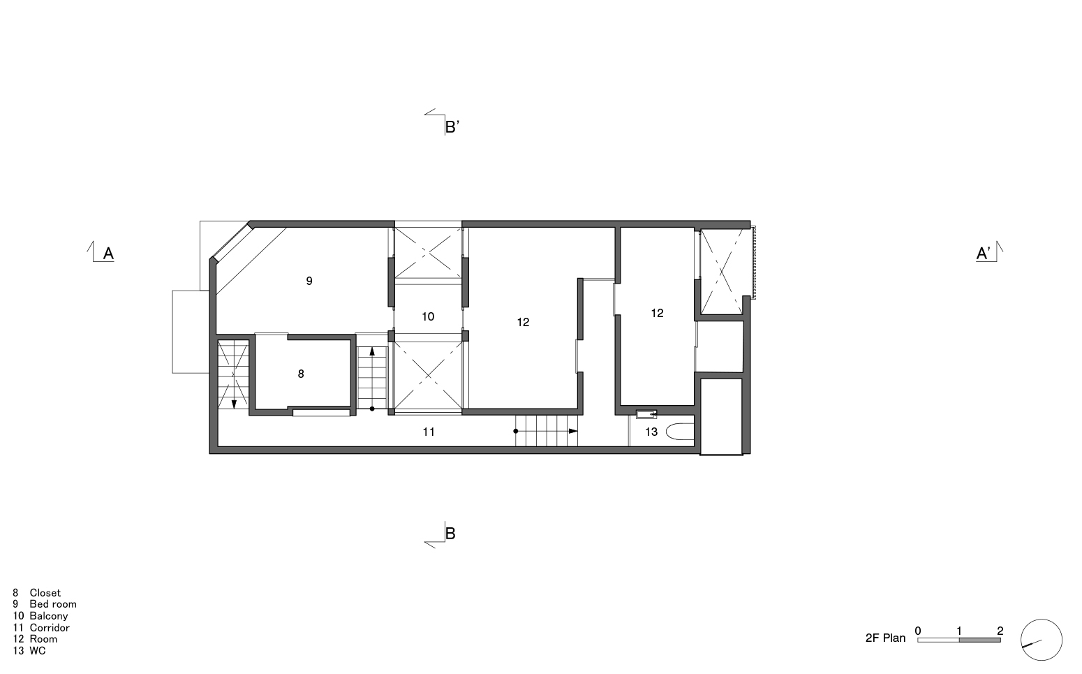 FujiwaraMuro Architects,日本,住宅設計,114㎡,國外住宅設計案例,極簡風格,大阪,獨棟住宅,日式風格