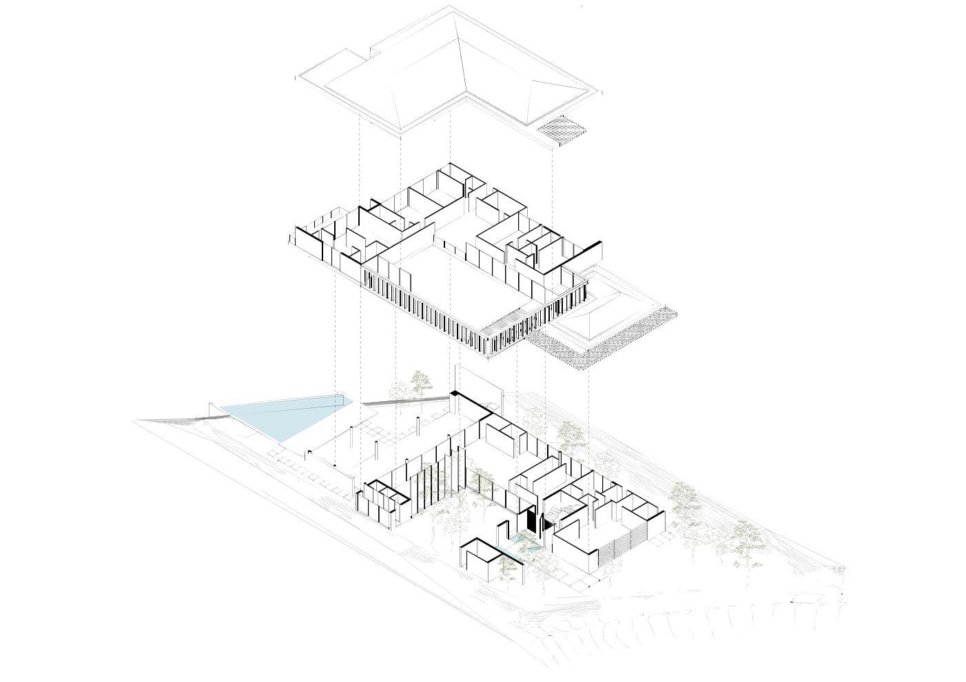 別墅設計,極簡風格別墅設計,Garnier Arquitectos,國外別墅設計案例,哥斯達黎加,開放式別墅,極簡風格別墅,800㎡,庭院別墅